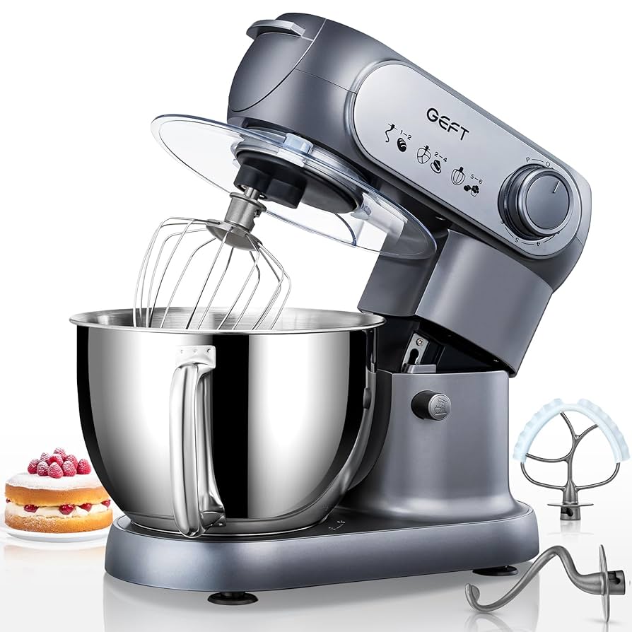 Amazon.com: Stand Mixer, 6 QT 600W Tilt-Head Dough Mixer, 6+