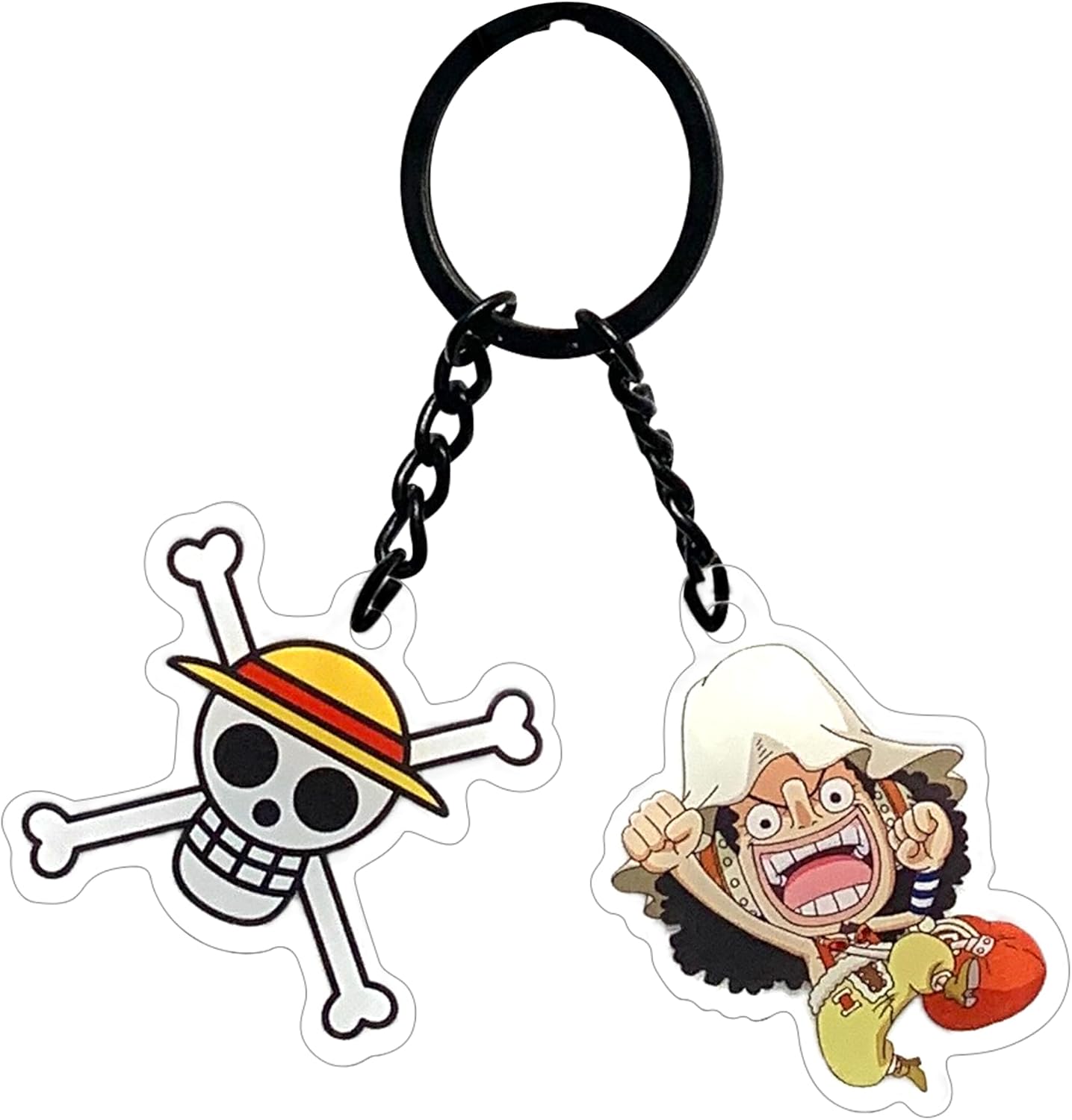 One Piece - Usopp Keystrap and Keychain Bundle - Otaku