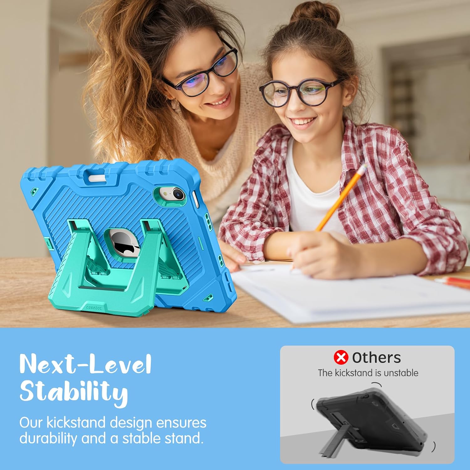 Fintie Kid-Friendly Case for iPad mini 7th Generation A17 Pro/mini 6 8.3" image 5