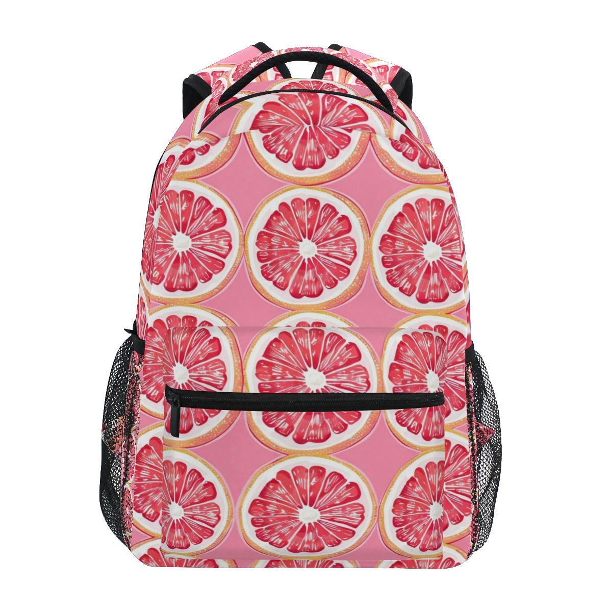 Sac à dos pamplemousse S grande capacité multicolore léger pour étudiant - 8