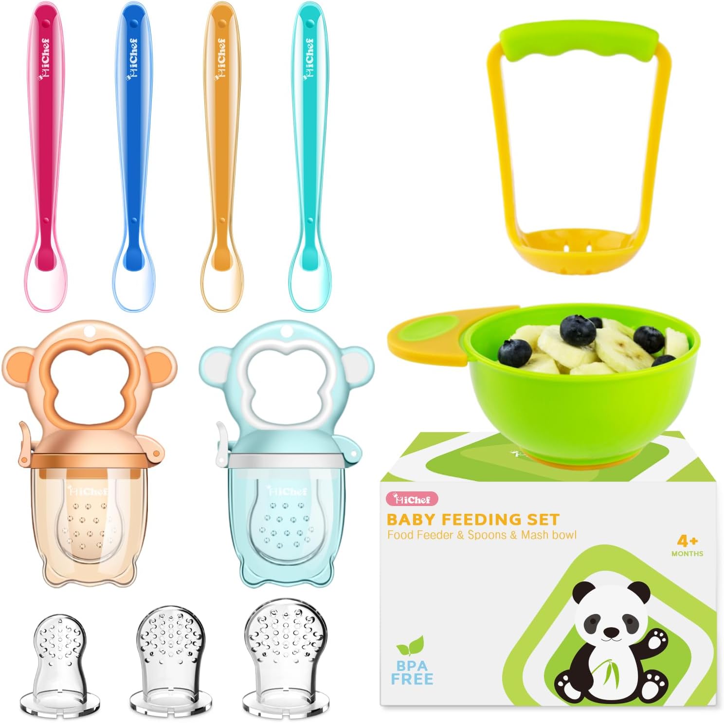 Baby Food Feeder Fruit Feeder Pacifier