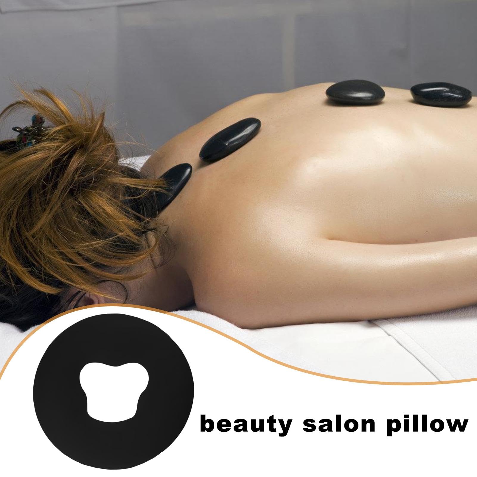 Cuscino per il viso, in silicone, per massaggiare il viso, per massaggi e saloni di bellezza
