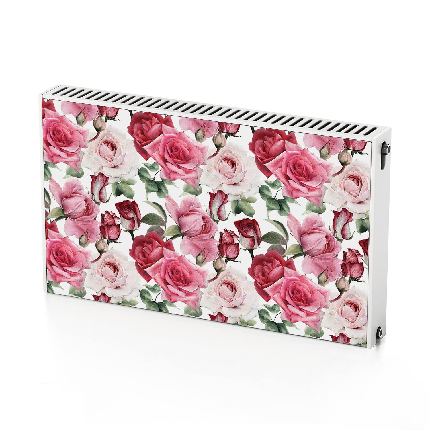 Autocollant de radiateur magnétique Coloray - Roses de fleurs 100x60 cm