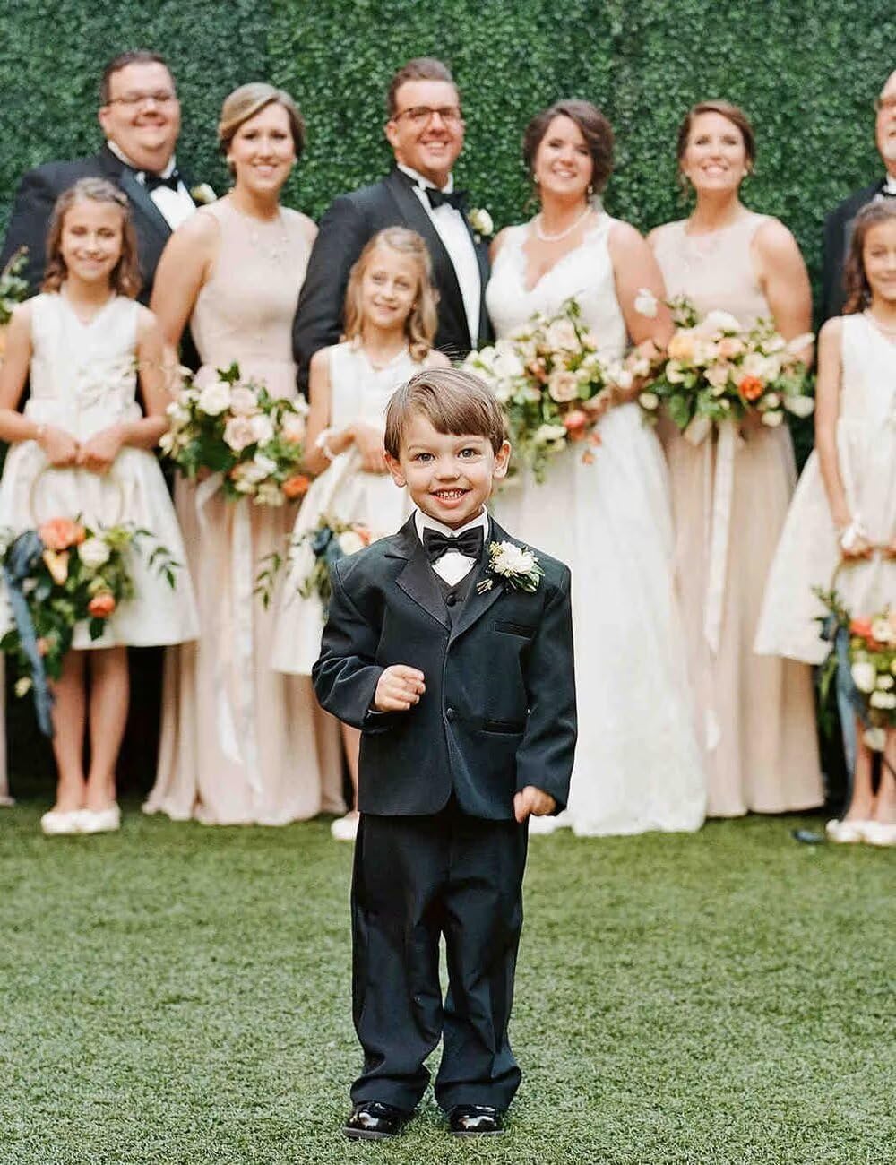 Boys Suits 3 Piece Paisley Suit Slim Fit Formal Tuxedo Floral Jacquard Wedding Party Blazer Vest Pants Sets