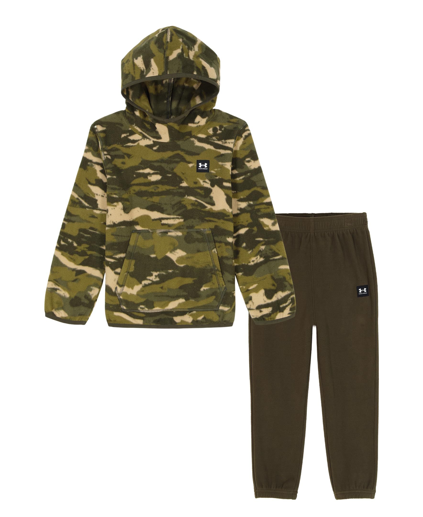 Under Armour Boys' 2-Piece Hoodie and Fleece Pants Set, Outdoor Collection