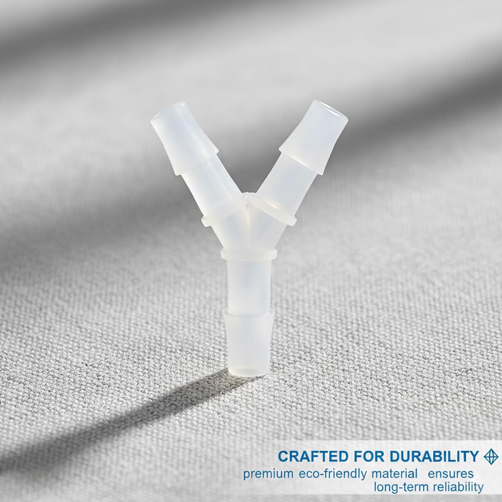 6 Pièces Connecteurs de Pompe à Air d'Aquarium, Raccord de Tuyau en Plastique à 3 Voies en Forme de Y pour Accessoires De Aquarium de Pompe à Air, Connecteur de Tuyau pour Conduite d'air