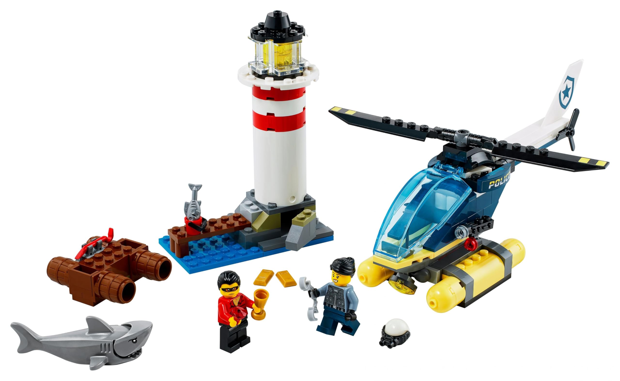 Amazon.co.jp: レゴ(LEGO) シティ エリートポリス 灯台での逮捕 60274