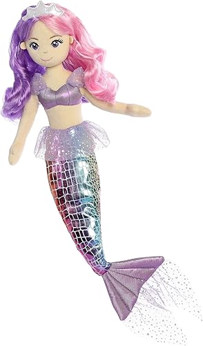 Aurora World Sea Sparkles Rainbow Mermaid Sea Iris Felpa 180in