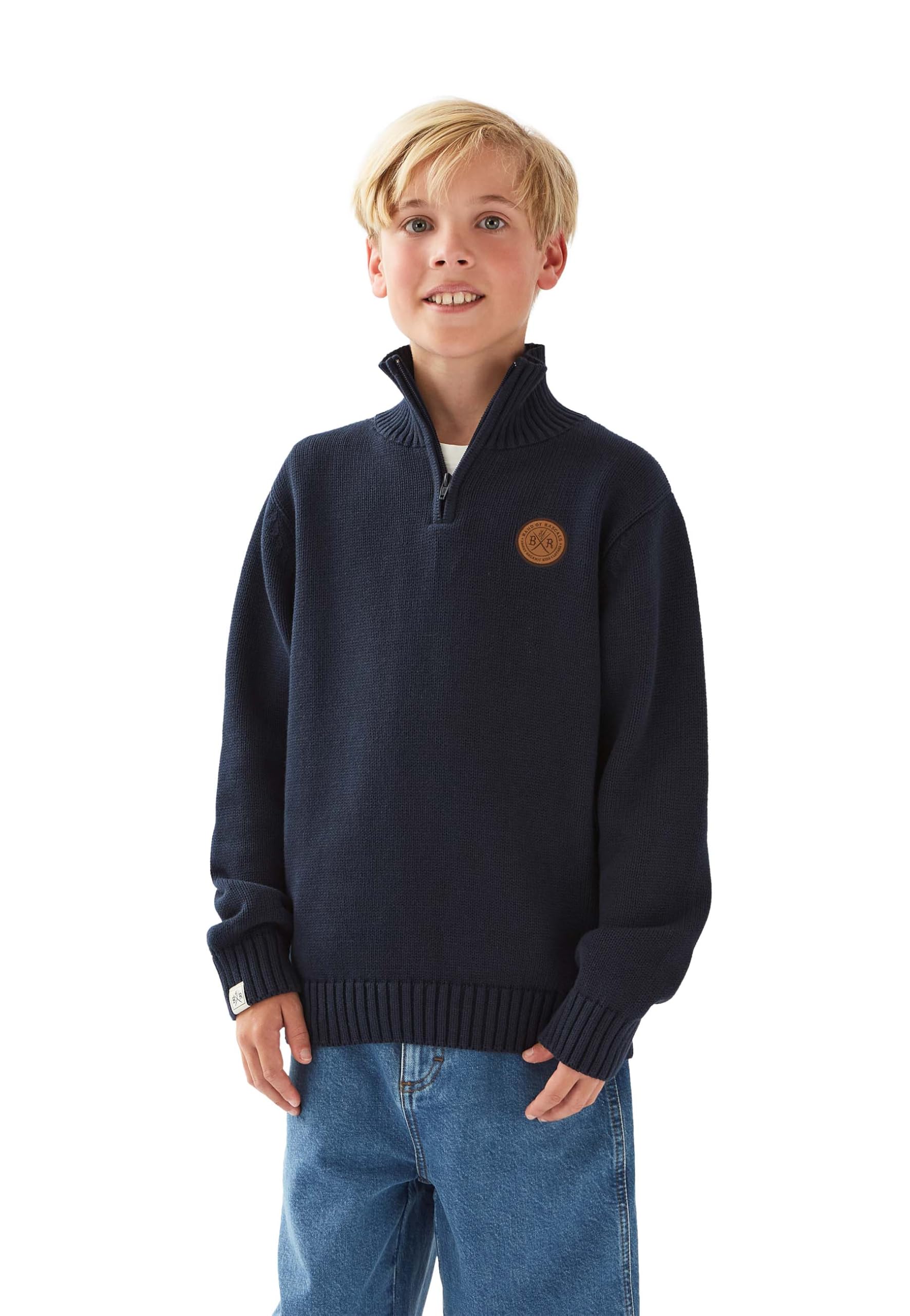Band of Rascals Kinder Pullover Basic Troyer Bio-Baumwolle