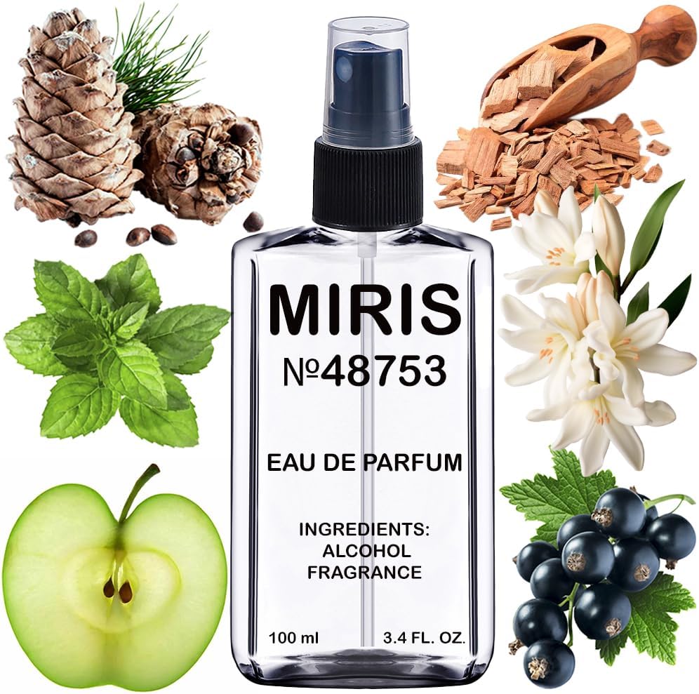 MIRIS No. 48753, Inspired by Authentic Night, Long-Lasting Eau de Parfum for Women, Spray 3.4 Fl Oz / 100 ml