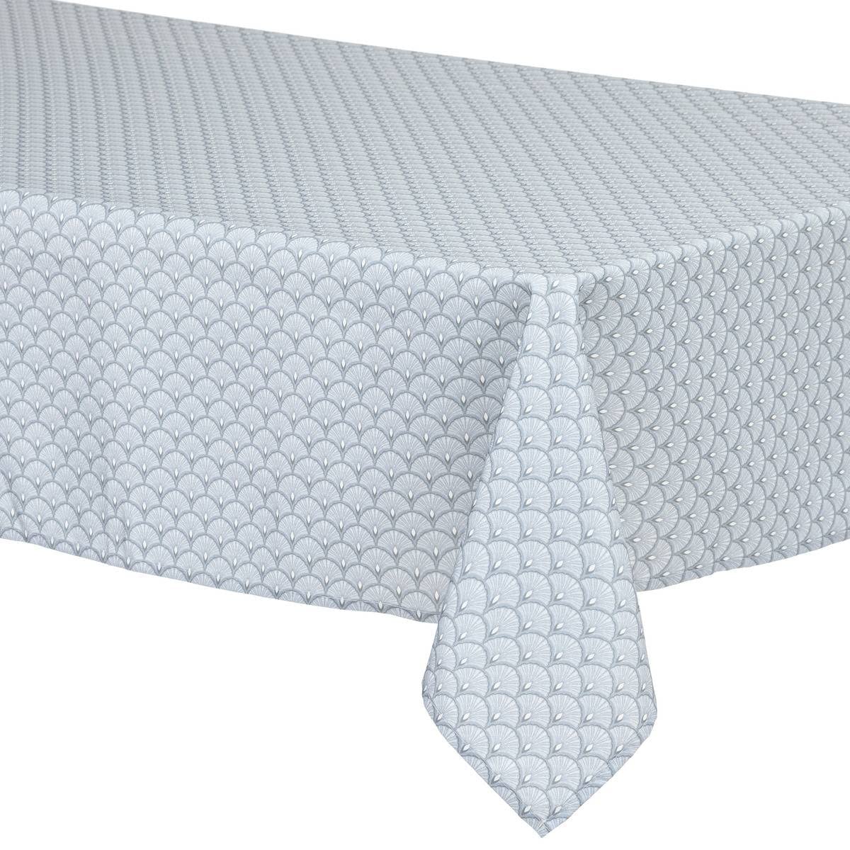 ATMOSPHERA CREATEUR D'INTERIEUR - Tovaglia the floral in cotone 150x250cm marrone tonka