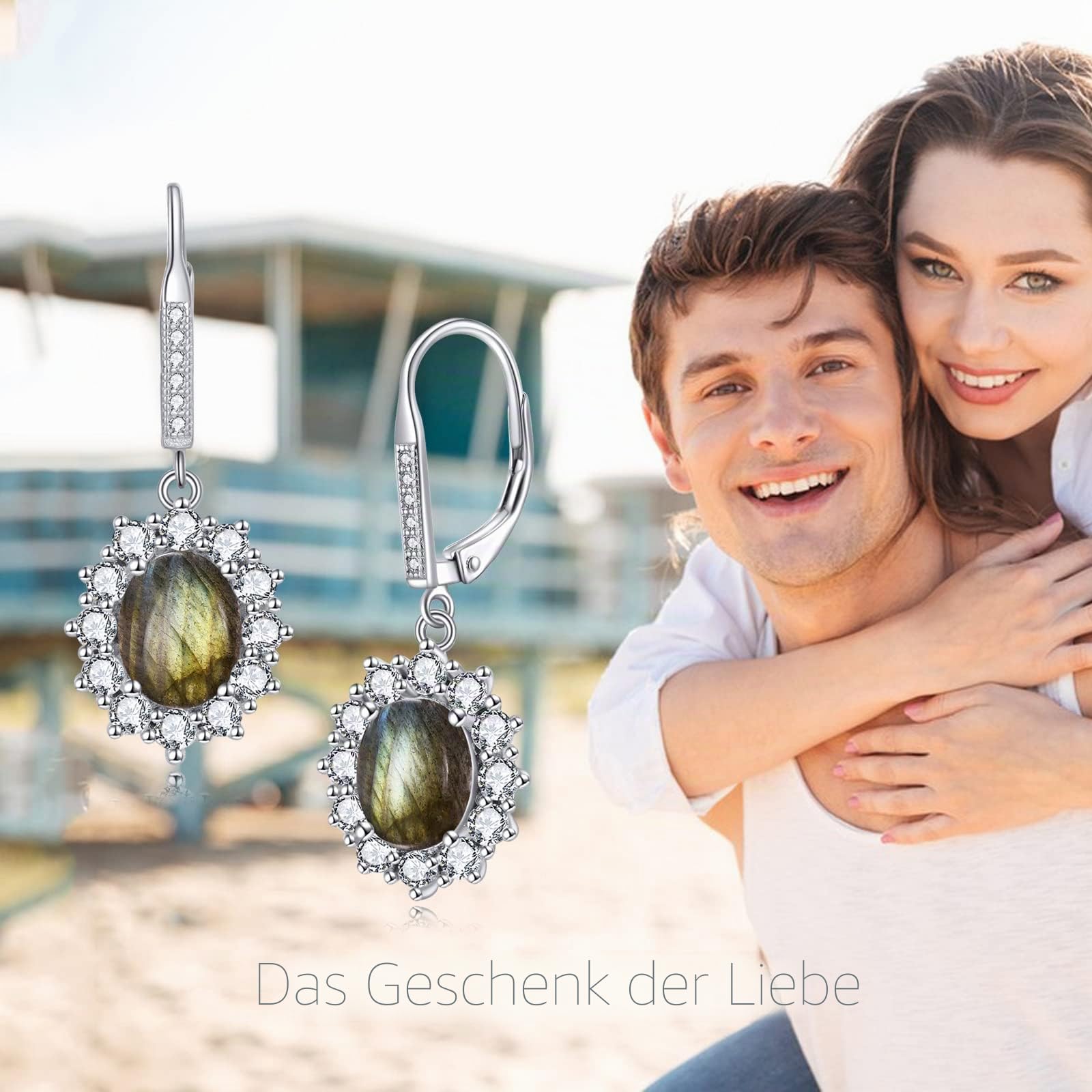 Schottische Distel Einfädler Ohrringe Für Frauen Sterling Sliver Schottische Distel