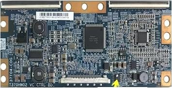 37T04-C0G T370HW02 VC CTRL T-CON Logic Board is for LE32B530P7W LN46B550K1F LE37B554M2W LE40B530P7W LN46B530P7F TV37-inch Have IC