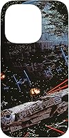 Vista 17 de Carcasa negra para iPhone 14 Pro Max Star Wars El Retorno de la Estrella de la Muerte Jedi II