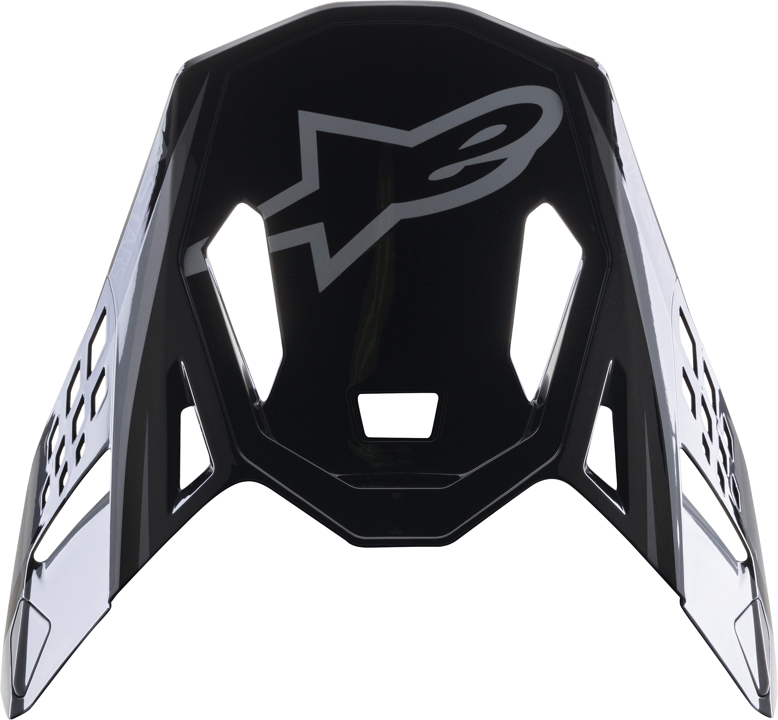 Alpinestars S-M10 Carbon Meta2 Visor Black/Grey (8981122-1195-OS)