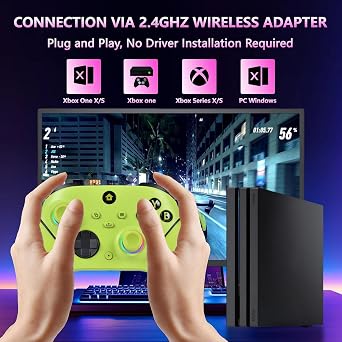 Lampelc Xbox One Controller Xbox Wireless Controller für Xbox Series X&S/Xbox One/Elite/Windows 7/8/10