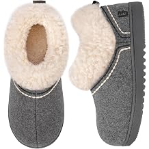 LongBay Women's Bootie Slippers Warm Memory Foam Winter House Shoes Gift