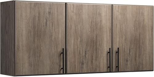 Miniatura 28 de Prepac Elite - Armario de pared de 54 pulgadas, armario de almacenamiento gris claro con 2 estantes ajustables, almacenamiento para despensa, cocina