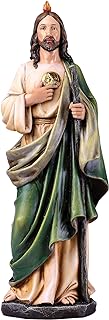 Joseph's Studio by Roman – 14-Inch St. Jude Figure on Base – Catholic Religious Statue for Home Altar, Prayer Room, or Devotional Gift