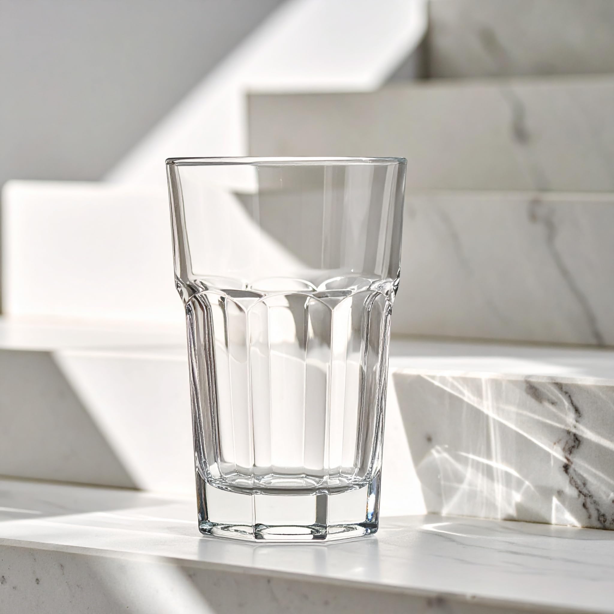 Glasmark KROSNO 1992 zestaw 4 szklanek do napojów szklanek na wodę szklanki do soku nadają się do mycia w zmywarce 4 x 230 ml