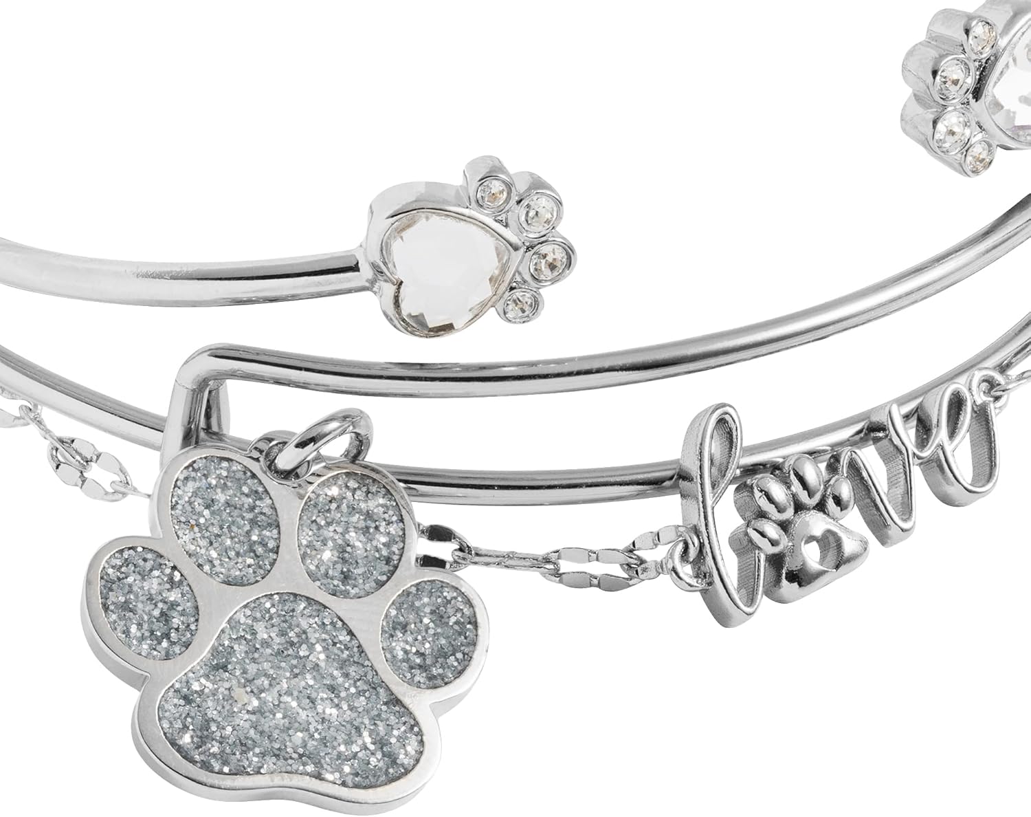 Alex and Ani Dog & Paw Themed Bracelet