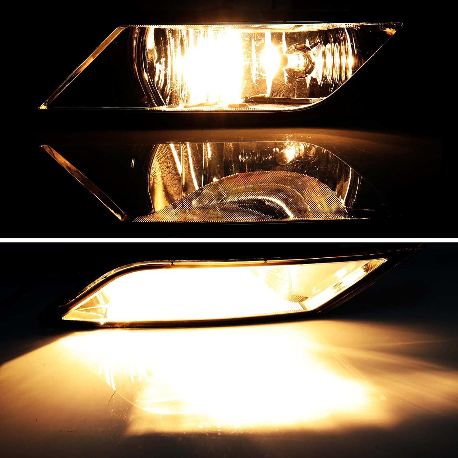 Front Bumper Fog Light Assembly Fit for Honda Odyssey 2011 2012 2013 Driving Fog Lamp With Bulbs Wiring Harnesses