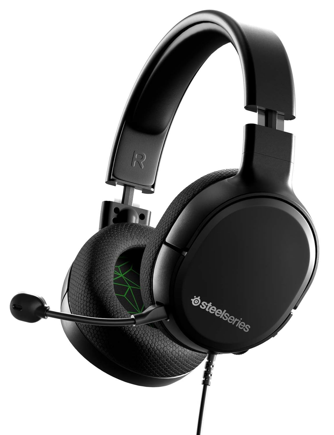 SteelSeries Arctis 1 Wired Gaming Headset – Detachable ClearCast Microphone – Lightweight Steel-Reinforced Headband – for Xbox, PC, PS4, Nintendo Switch and Lite, Mobile (Renewed)