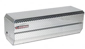 Weather Guard Truck Box Chest, 62 in. W, 20-1/4 in. D, Bright Aluminum, 664001