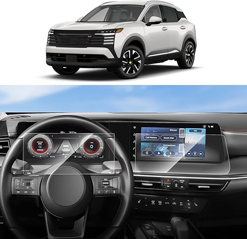 Vista 90 de SKTU Protector de pantalla de 8 pulgadas para Rogue 2021-2026 (SV, Rock Creek) / Altima SV 2019-2025 / Sentra (SR, SV) 2020-2025 Accesorios Rogue