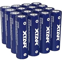 XTAR 16-Count 4150mWh AA Lithium Batteries for Fluke Multimeters & Test Equipment, 1.5V Constant Output Reliable Power for Professionals