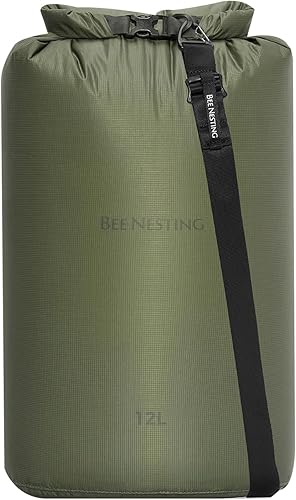 Miniatura 68 de Bee Nesting Juego de bolsas secas ultraligeras para mochileros, saco seco impermeable para camping, senderismo, motocicleta, saco de cosas ligeras