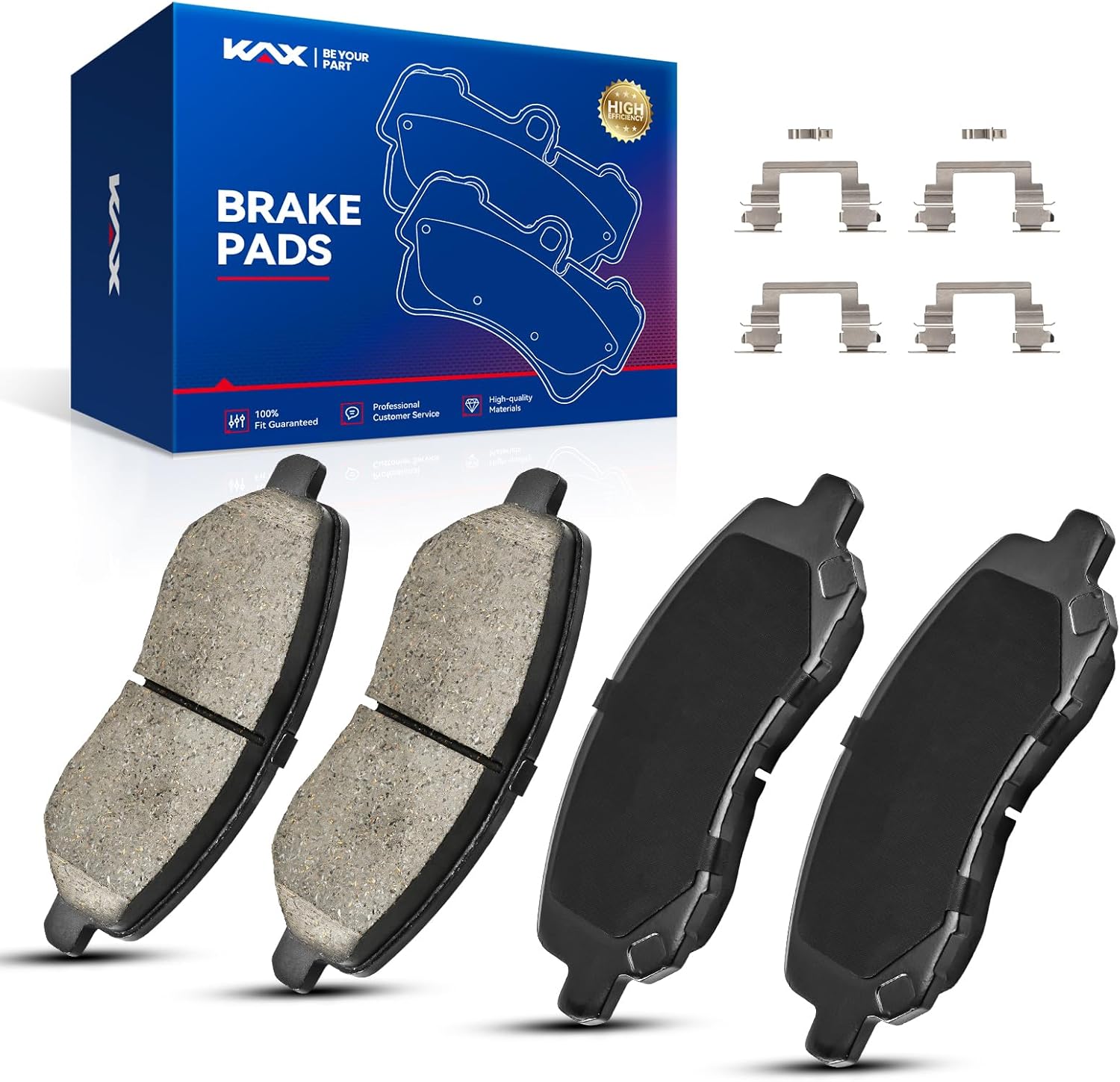 KAX Front Ceramic Brake Pads (D866)