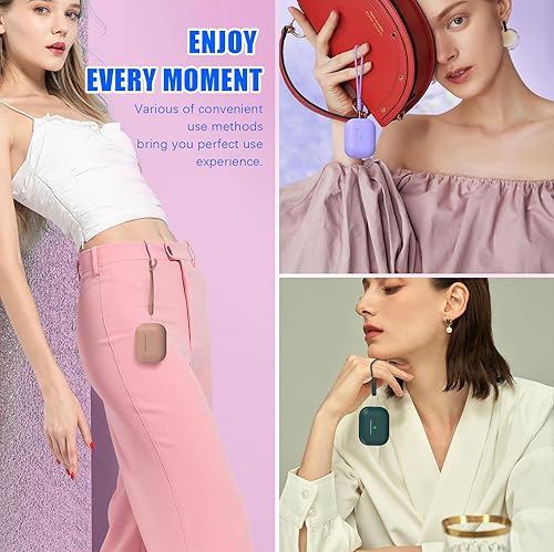 Miniatura 3 de Funda para AirPods Pro de 2 generación, silicona suave anticaídas de grado militar que absorbe los golpes para AirPods Pro, con llavero y kit de