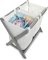 Vista 2 de Soporte para moisés compatible con soportes de moisés UPPAbaby, paquete de 2, doble compartimento y asas de transporte