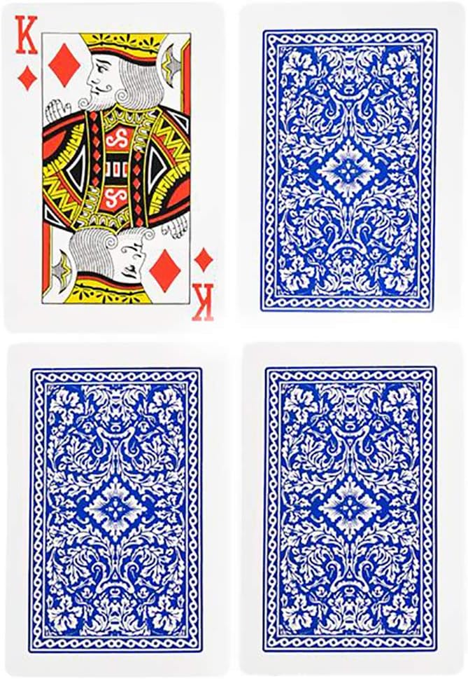 The Dreidel Company Children's Playing Cards Deck, Deck of Cards, Games, Family Fun, Party Favors (Large Playing Cards (3"x5" in), Single)