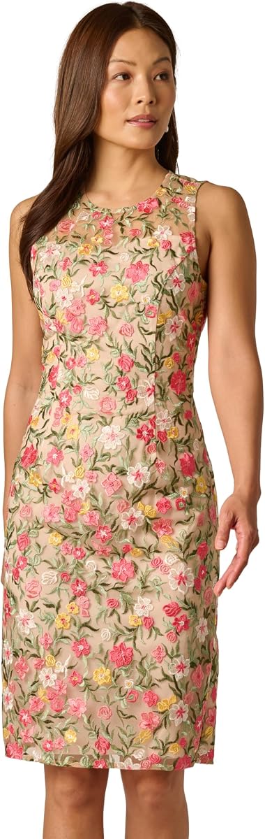 Adrianna Papell Floral Short Dress