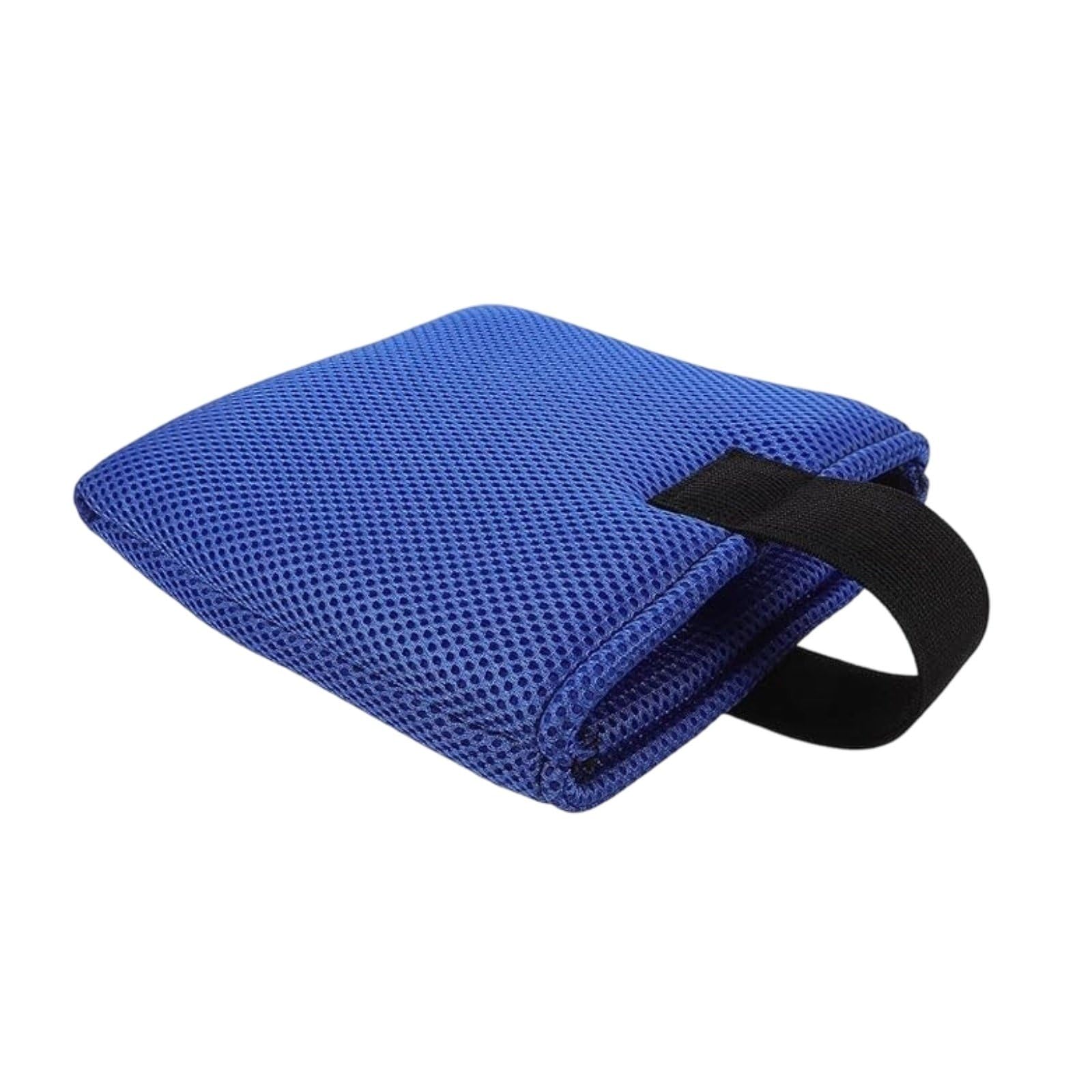 Anti-Collision Wheelchair Footrest Pad Wheelchair Pedal Cushion Long-Lasting Material Padded Footplate Cover Universal Fit for Elderly, Disabled Individuals, Patients, 1 Pack-image-2