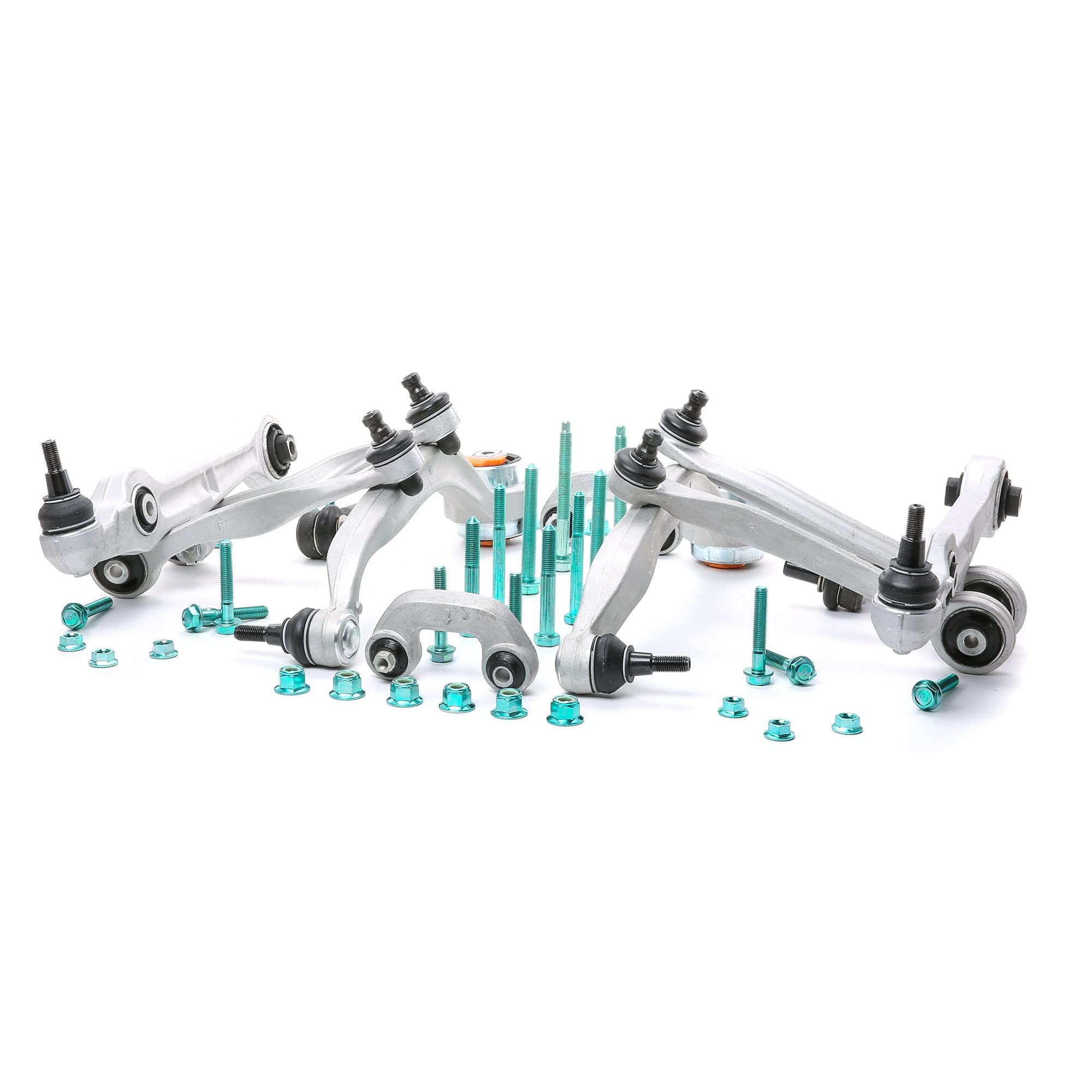 RIDEX Querlenker Reparatursatz Vorne Kompatibel mit AUDI A4 Avant 8E5, B6 772S0006