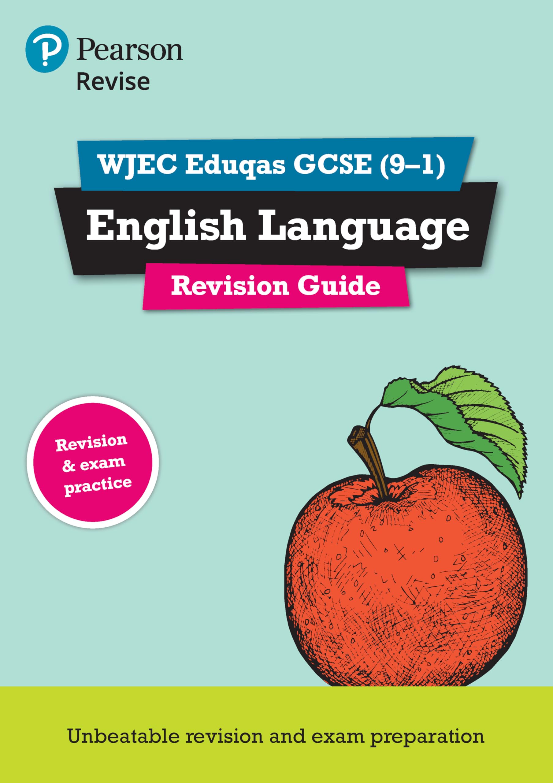 Pearson REVISE WJEC Eduqas GCSE English Language Revision Guide incl. online revision - for 2027, 2028 exams