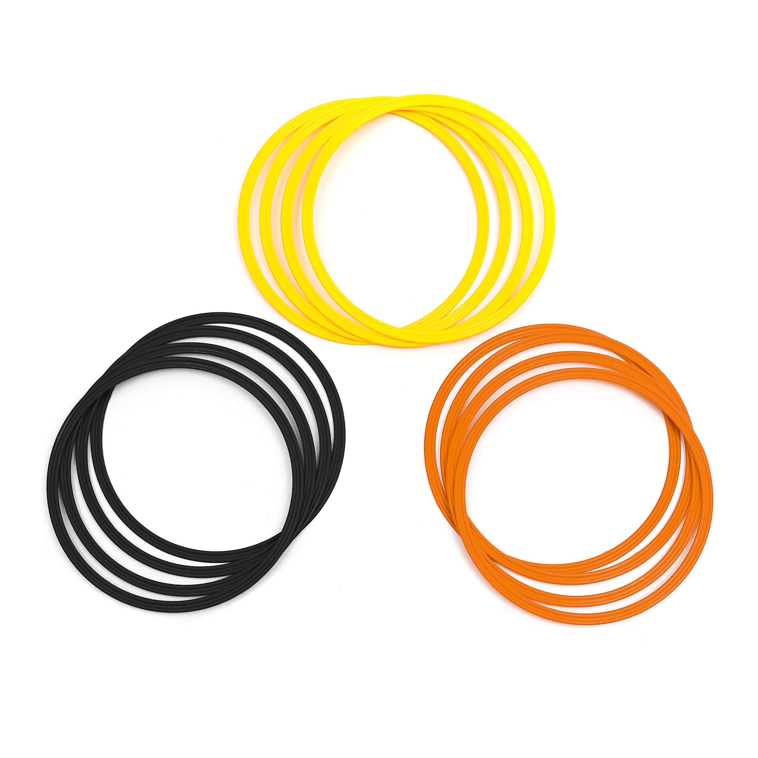 Speed & Agility Training Rings - Set of 12 by Trademark Innovations