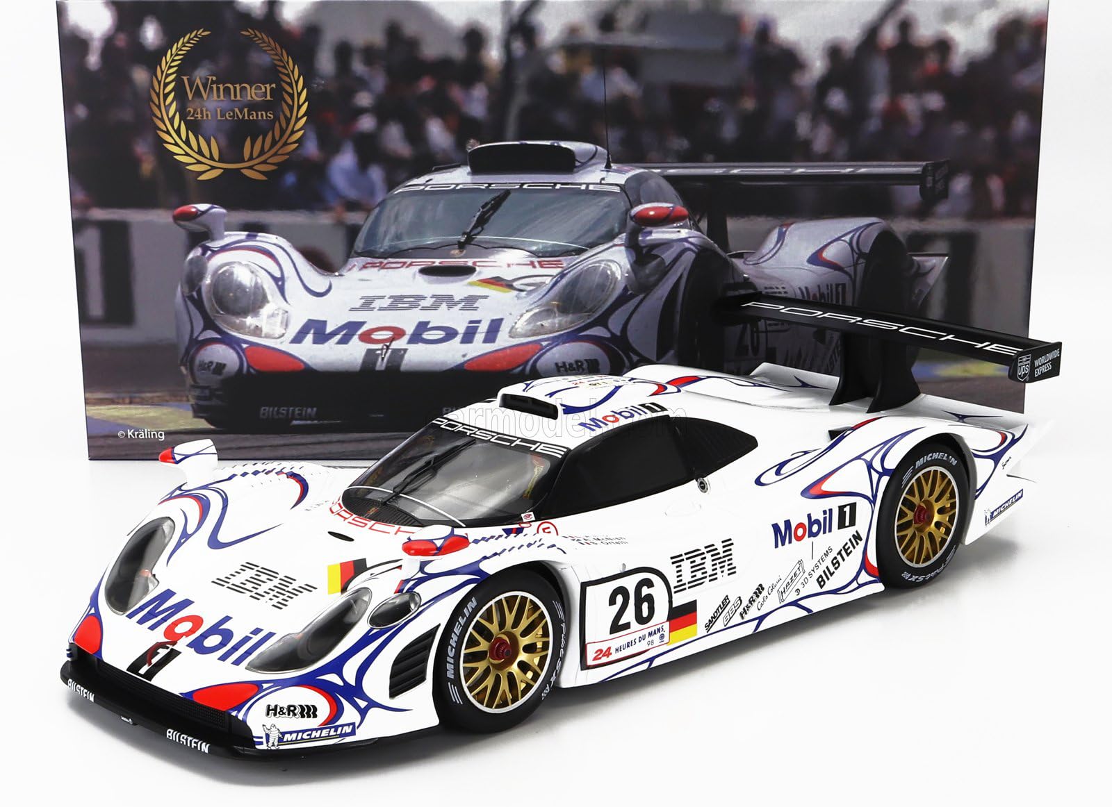 Amazon | WERK83 1/12 ポルシェ 911 GT1#26 ルマン24H 1998 優勝