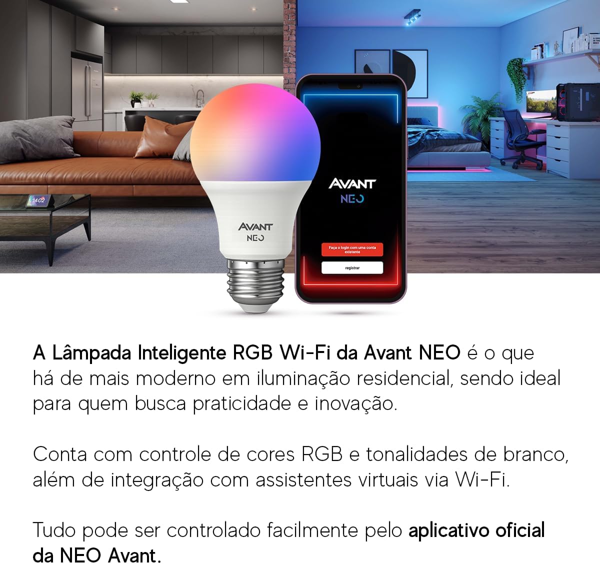 Review Kit 3 Lâmpadas Avant Neo: Transforme sua casa inteligente com estilo e cor 10 71AmHqjZ LL. AC SL1200
