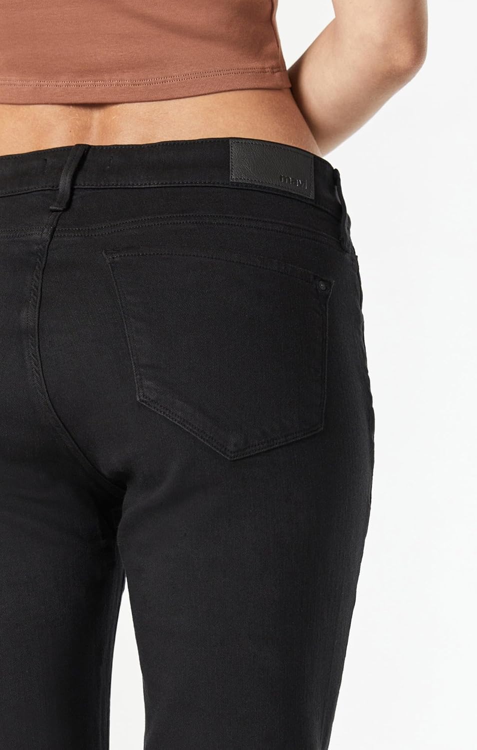 Mavi Women's Emma Mid Rise Slim Boyfriend Jeans – Premium Stretch Denim, Comfortable Skinny Jeans, Straight & Bootcut Jeans,