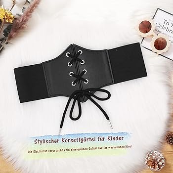Ceinture Corset Médiéval Élastique Pour Femme - Style Vintage Pirate - Pour Robe Et Costume