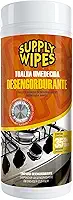 Toalha Umedecida Desengordurante, Supply Wipes, Branco, Médio