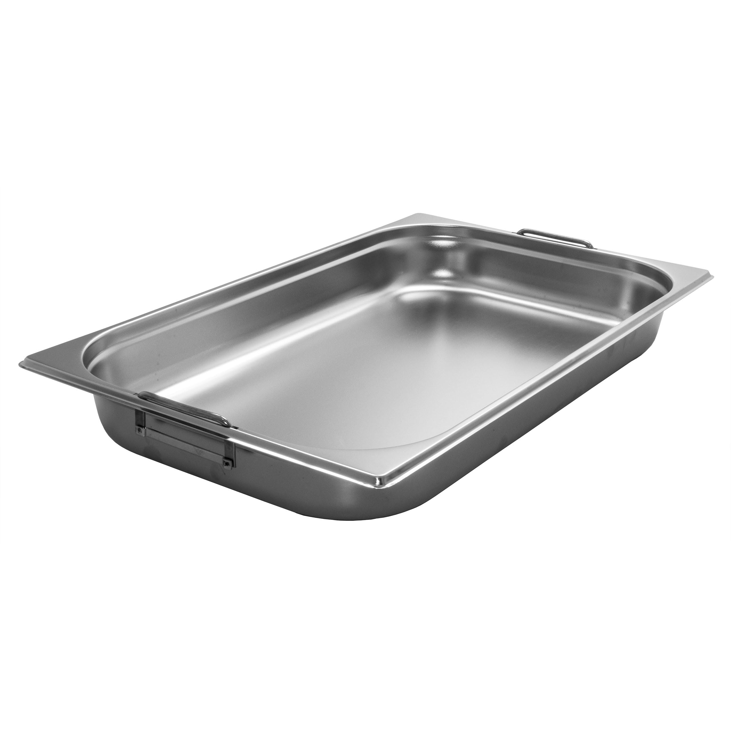 6 Stück GN 1/1 Gastronormbehälter GN-Behälter Edelstahl 8,5 Liter Tiefe 65mm FALLGRIFF