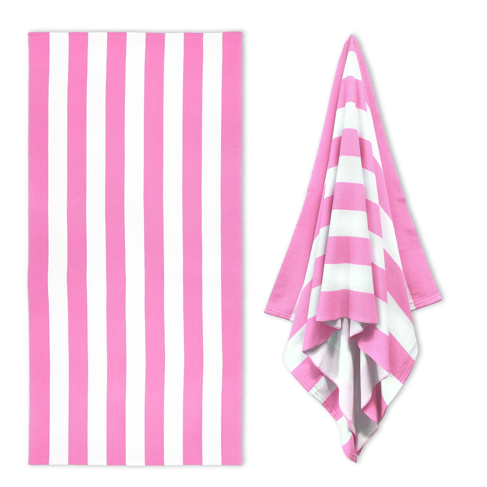 llikknve Microfibre Beach Towels for Adults,Quick Dry Beach Towel,Sand Free, Absorbent, Lightweight, Compact,for Swim Sauna Holiday & Gym (Pink-160×80cm)