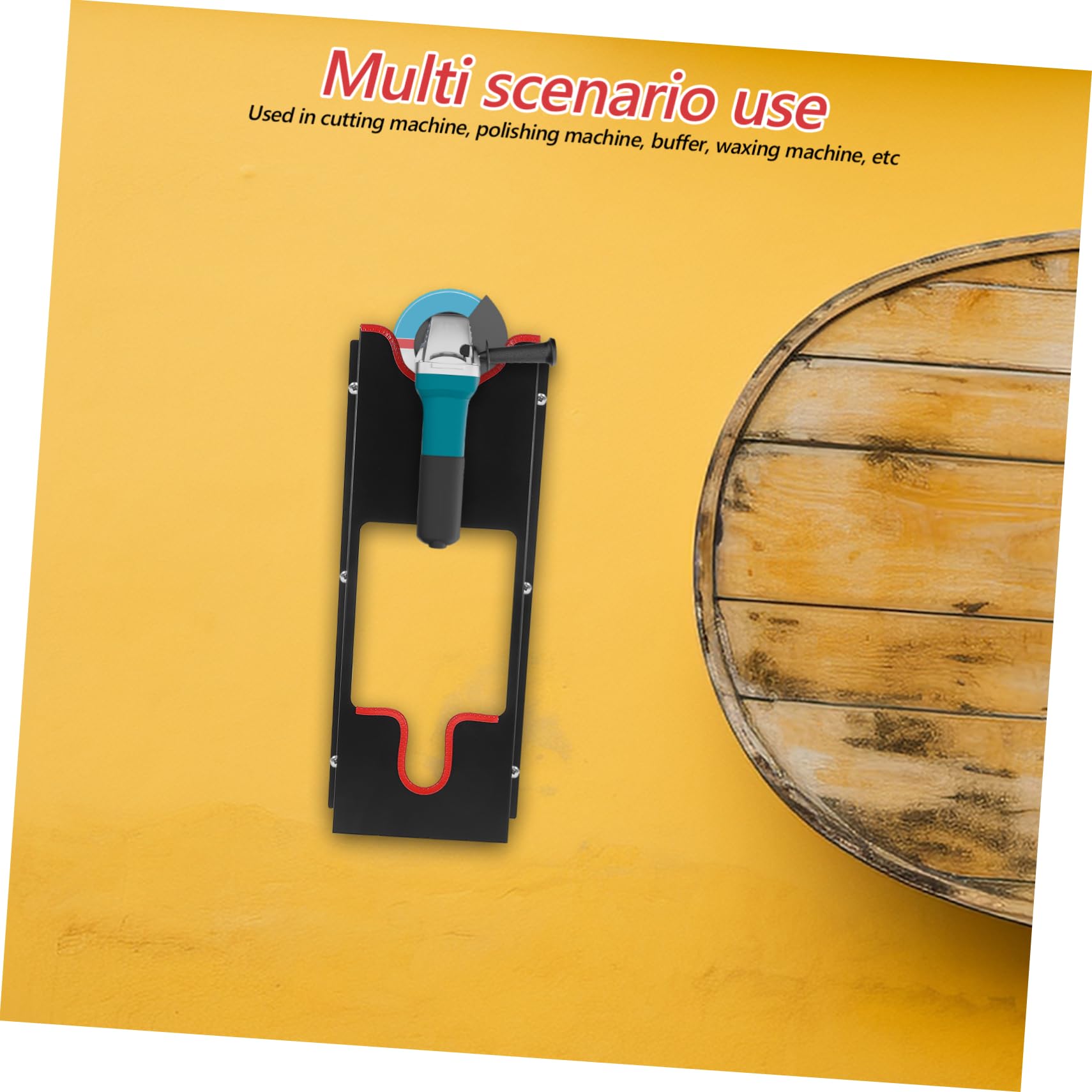 Porta Utensili Per Smerigliatrice Angolare Carbonio Per Accessori Lucidatura e Polimento Organizzatore Per Officina e Casa Design Pratico e Resistente