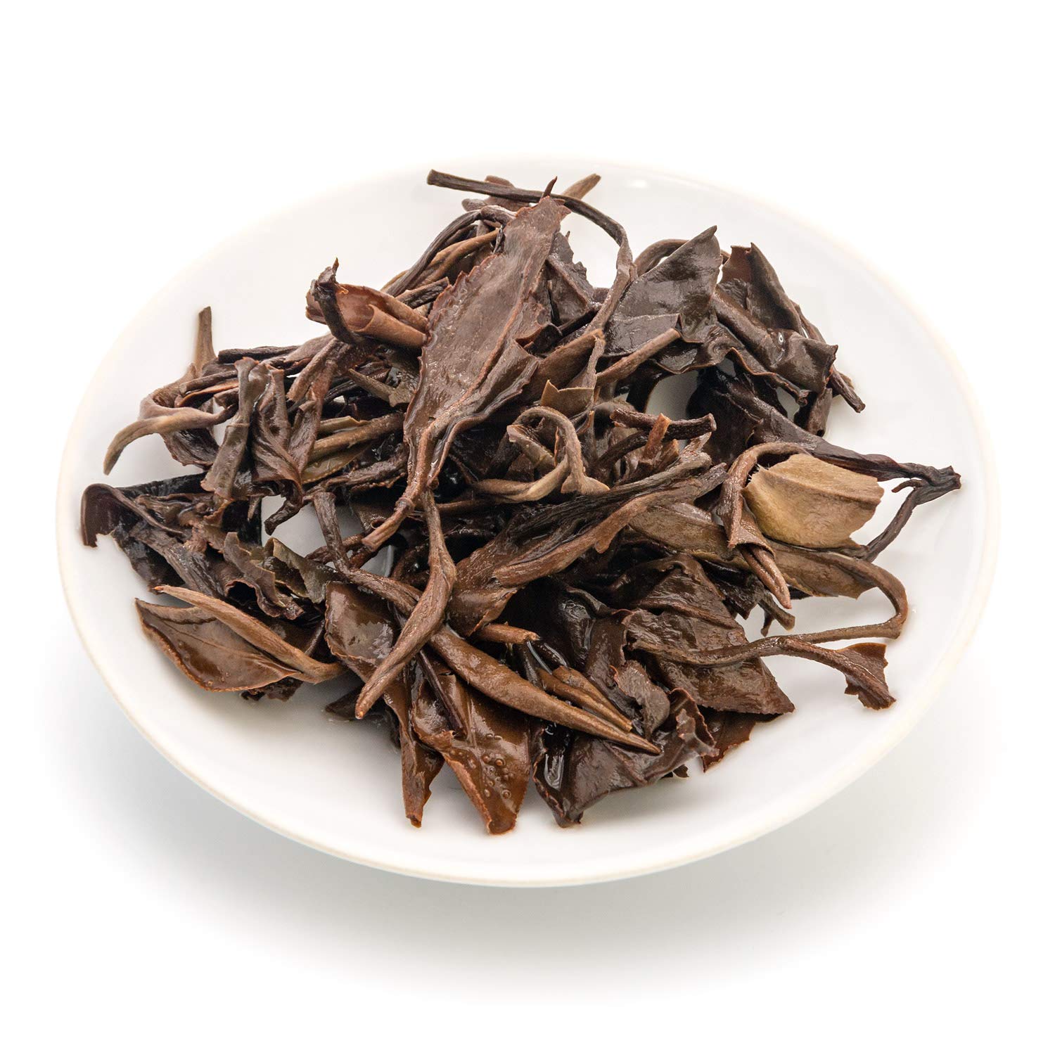 oriarmcha 125g / 4.4oz Chinese Shou Mei Aged Tea Loose Leaf - Fuding White Tea Shoumei Long Life Eyebrow - 1st Grade - Brew Hot or Iced Tea