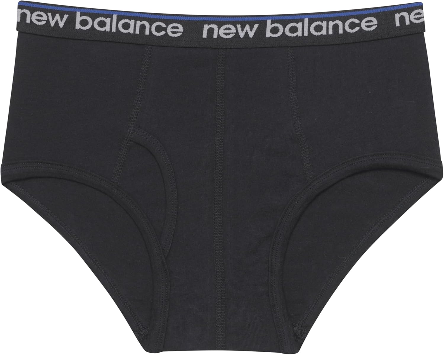 New Balance Boys' Non-brushed Jersey Performance Wicking Cotton Brief Underwear (5 Pack) - Image 6